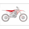 BLACKBIRD POSZYCIE SIEDZENIA HONDA CRF 250R (18-21), CRF 450R/X (17-21) TSC CZERWONE